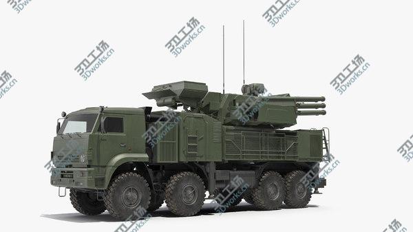 images/goods_img/20210312/Pantsir S1 SA-22 Greyhound Dirty Rigged model/3.jpg